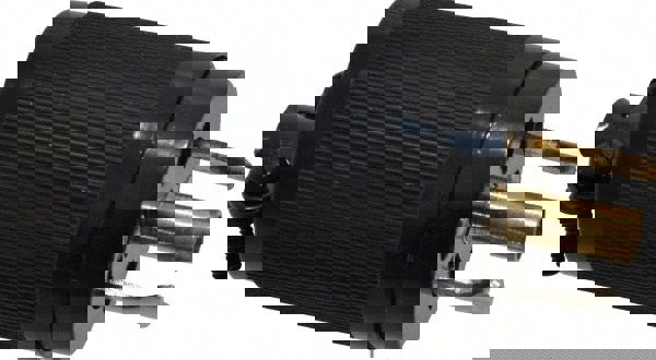 Locking Inlet: Plug, Industrial, ML-2P, 125V, Black